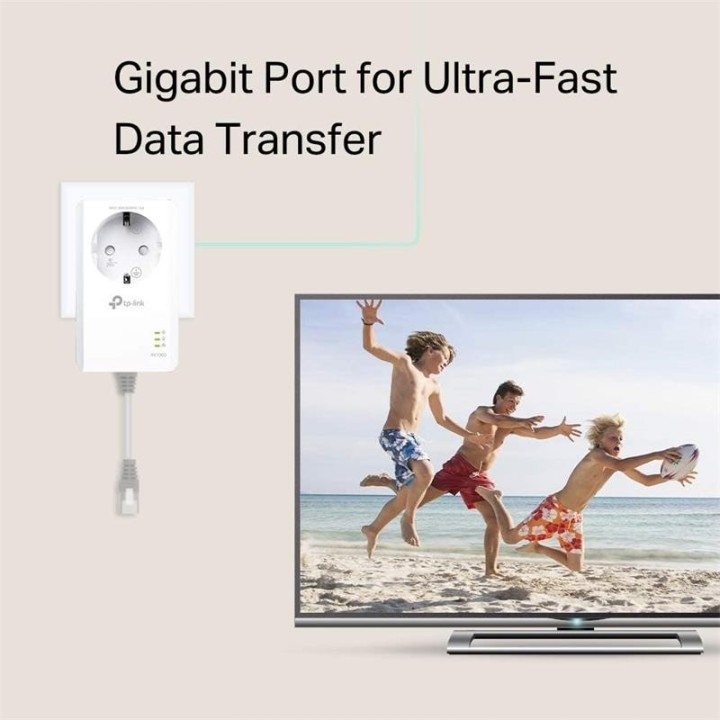POWERLINE TP-LINK TL-PA7017P KIT ETHERNET 2UDS + ENCHUFE