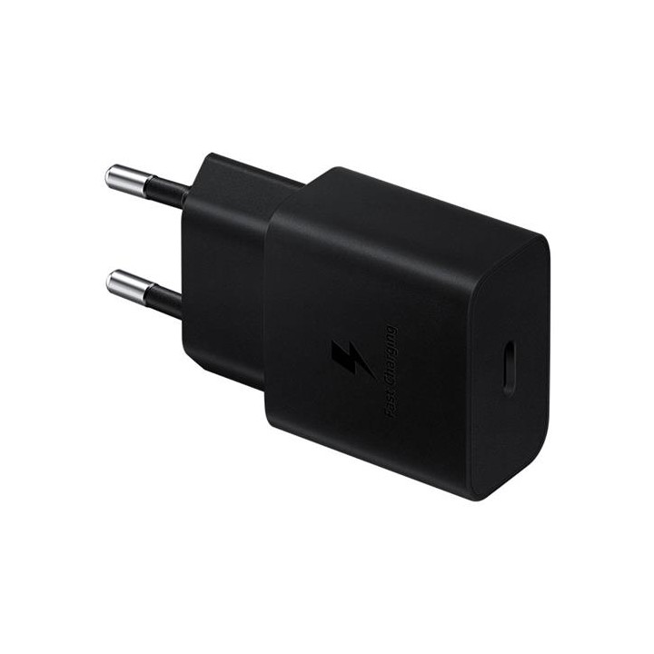 Cargador USB-C 15W Samsung (EP-T1510) Sin Cable Negro