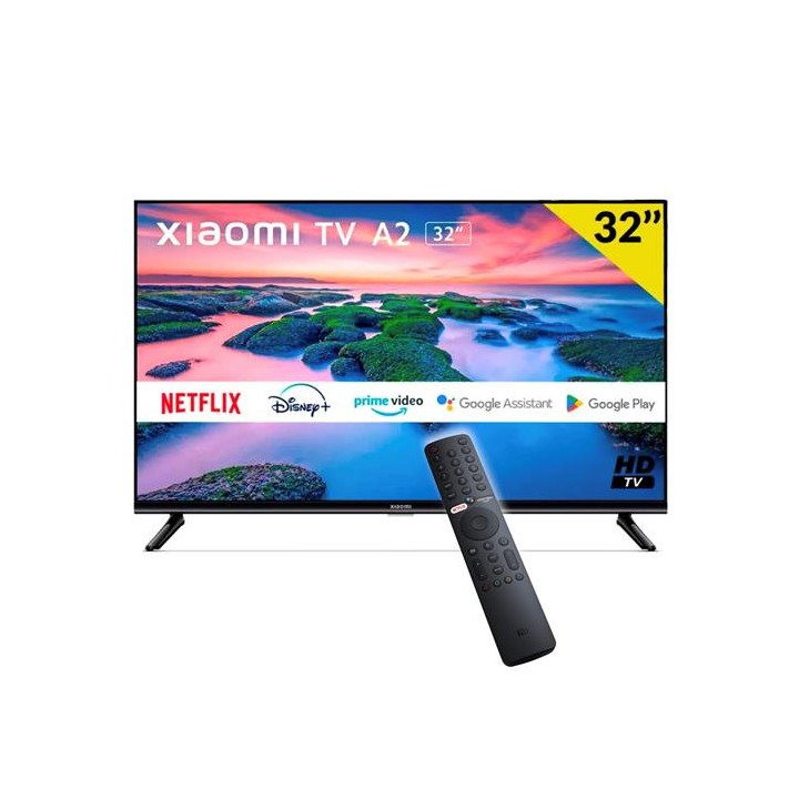 Televisor 32" Xiaomi A2 HD Smart Android TV Bluetooth y Wifi