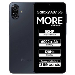 Samsung Galaxy A07 5G 8GB 256GB Black (SM-A075) Internacional