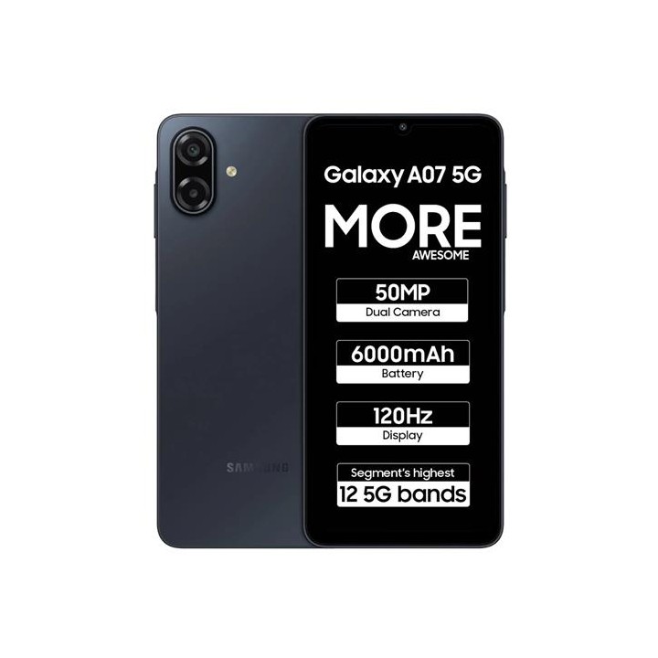 Samsung Galaxy A07 5G 8GB 256GB Black (SM-A075) Internacional