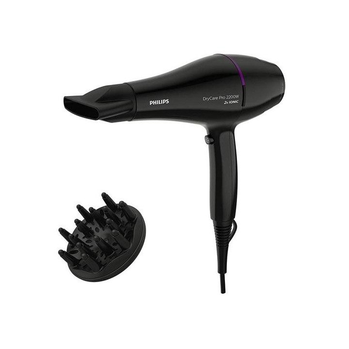 Philips BHD274/00 Secador Iónico de 2.200W con Ionizador