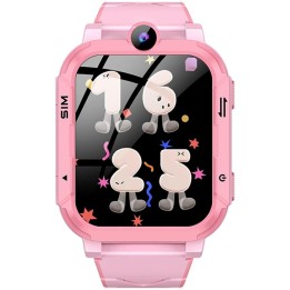 Blackview Z20 Smartwatch para Niños con GPS, Boton SOS y 4G Rosa