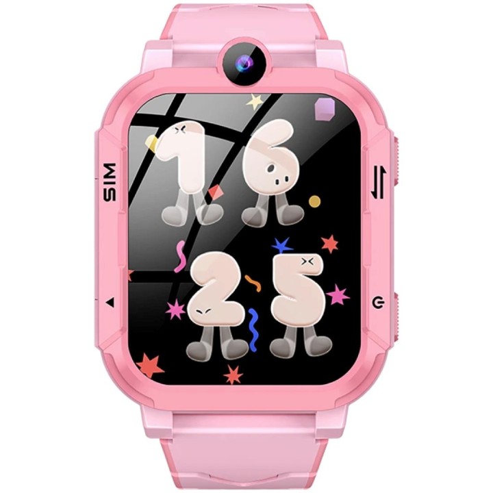 Blackview Z20 Smartwatch para Niños con GPS, Boton SOS y 4G Rosa