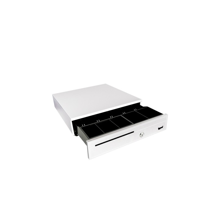 CAJON PORTAMONEDAS IGGUAL IRON-3W 41CM RJ-11 BLANCO IGG315767