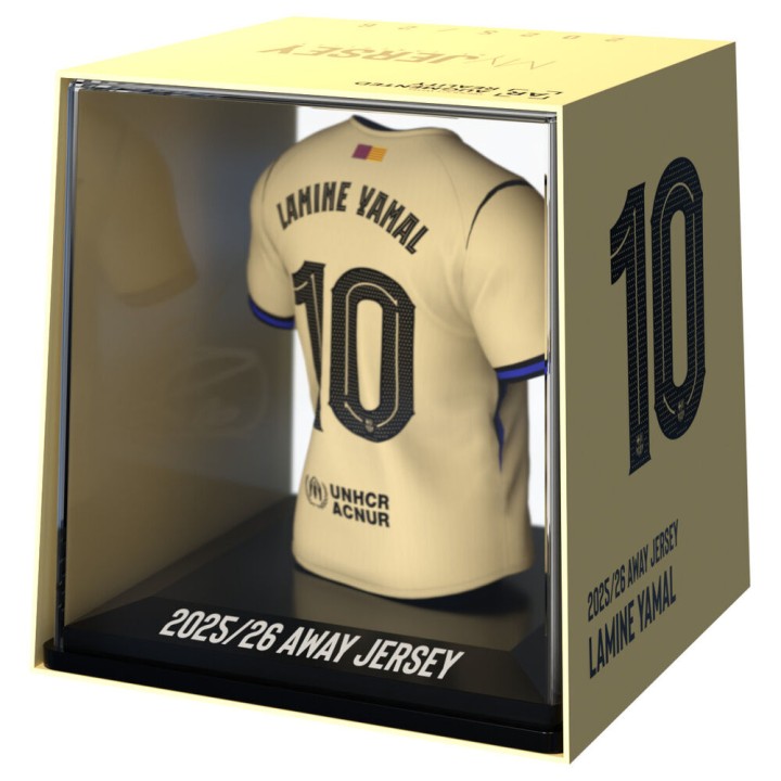 Figura Mini Camiseta Lamine Yamal FC Barcelona