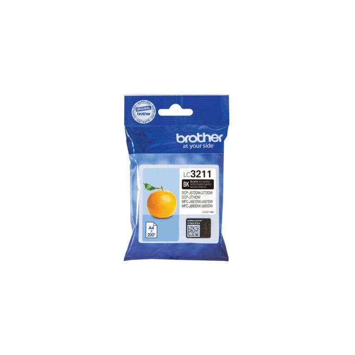 CARTUCHO BROTHER LC3211BK NEGRO LC3211BK
