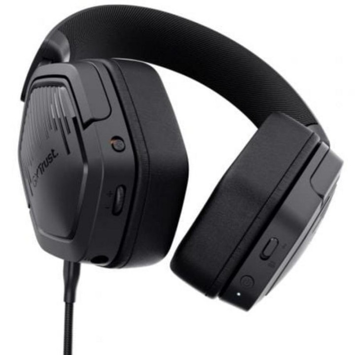 AURICULARES + MICROFONO TRUST GAMING GXT 493PS CARUS PS5 HEADSET WIRELESS BLACK