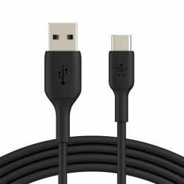 Belkin Cable USB-A To USB-C 1 metro Boost Charge Negro (CAB001BT1MBK)