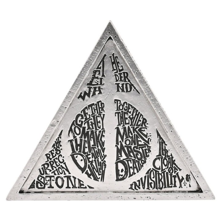 Placa Reliquias de la Muerte Harry Potter
