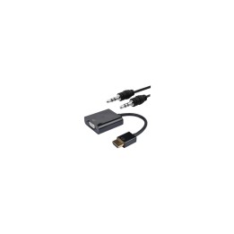 ADAPTADOR HDMI A VGA Y AUDIO NANOCABLE 10.16.2001-BK