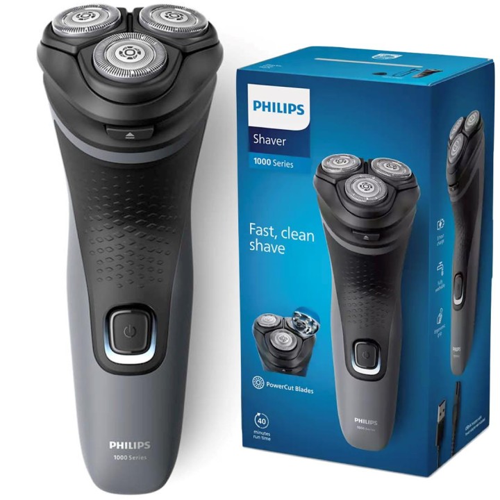Philips Afeitadora S1142/00 PowerCut Recargable USB