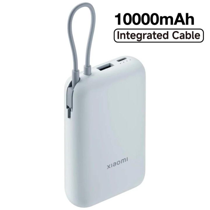 Xiaomi Powerbank 10.000 mAh 22.5W Con Cable Integrado Ice Blue (BHR9073GL)