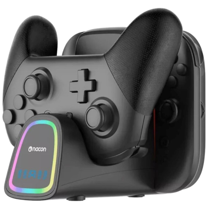 Nacon Base de Carga para Mandos 4 Joy con Nintendo Switch 2 (SWITCHNEWCHARGERPRO)