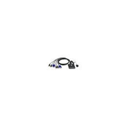 CABLE ATEN DATA SWITCH KVM USB VGA NEGRO CS22U-AT