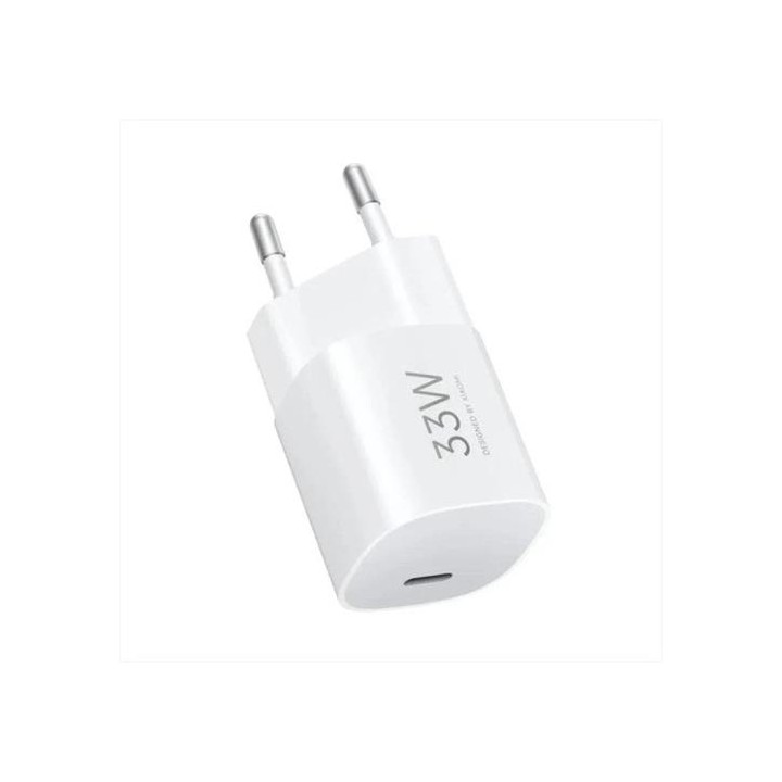 Xiaomi 33W Nano Power Adaptador USB-C Blanco (BHR087LEU)