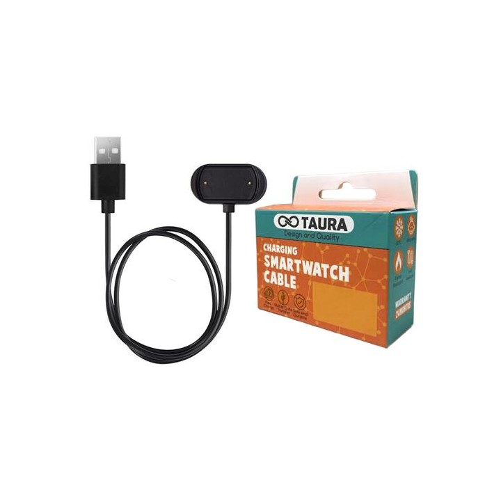 Taura Cargador para Smartwatch Amazfit Cheetah, GTR4, GTS4, GTS3, GTR3