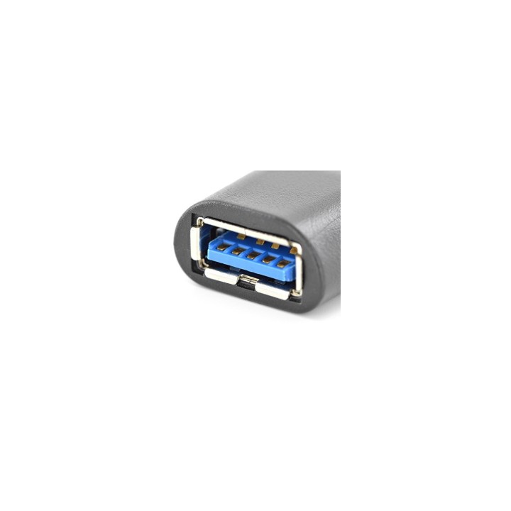 ADAPTADOR USB C M A USB A H EWENT NEGRO EW-100518-000-N-P