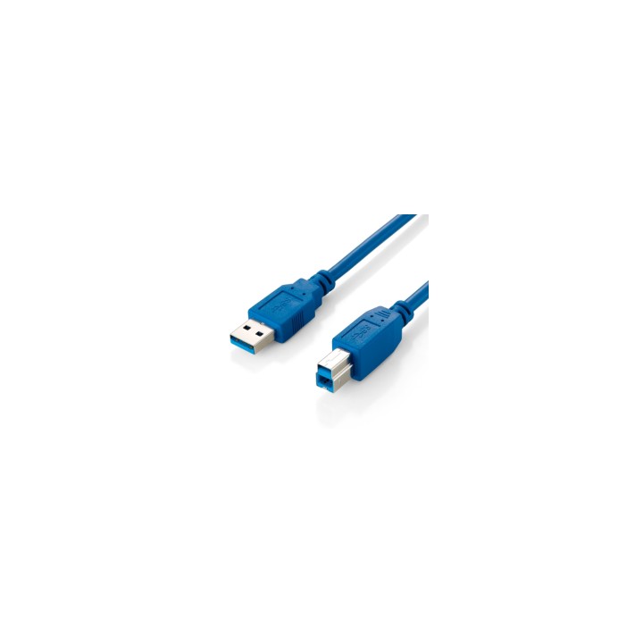 CABLE USB A M A USB B M EQUIP AZUL 128291