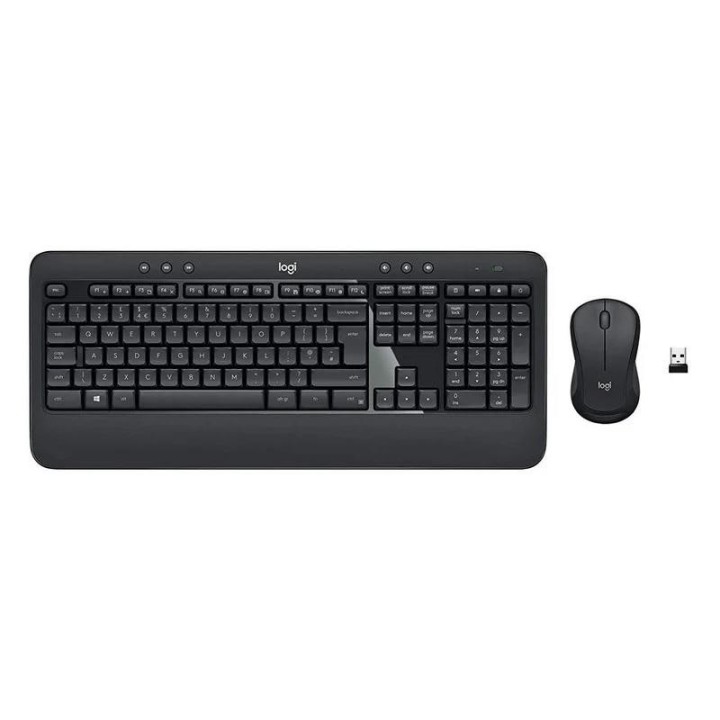 TECLADO + RATON LOGITECH MK540 WIRELESS BLACK