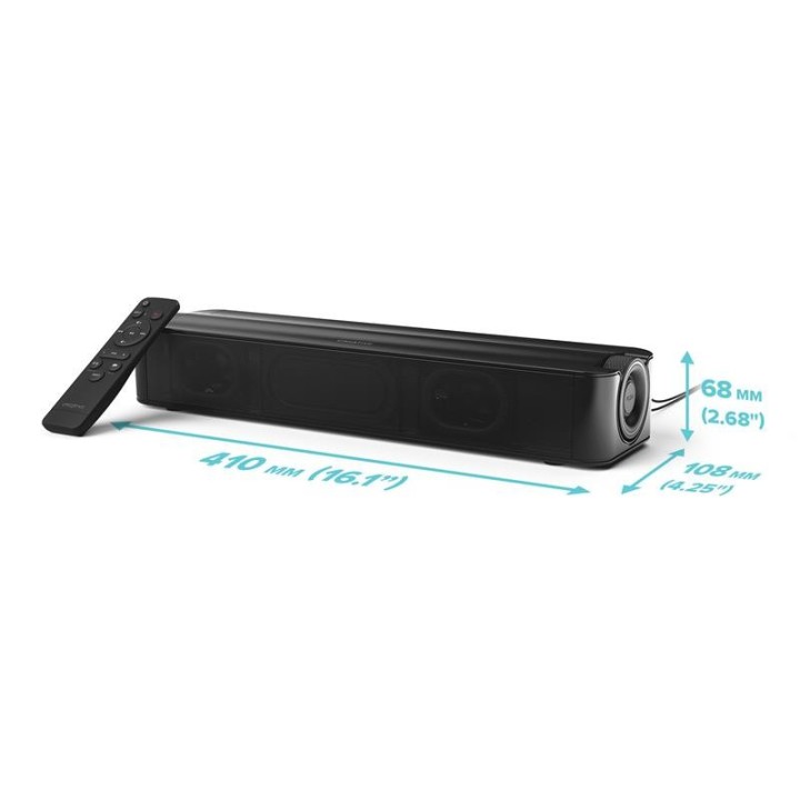 BARRA DE SONIDO CREATIVE STAGE SE MINI WIRELESS BT 5.3 AUX USB-C 24W