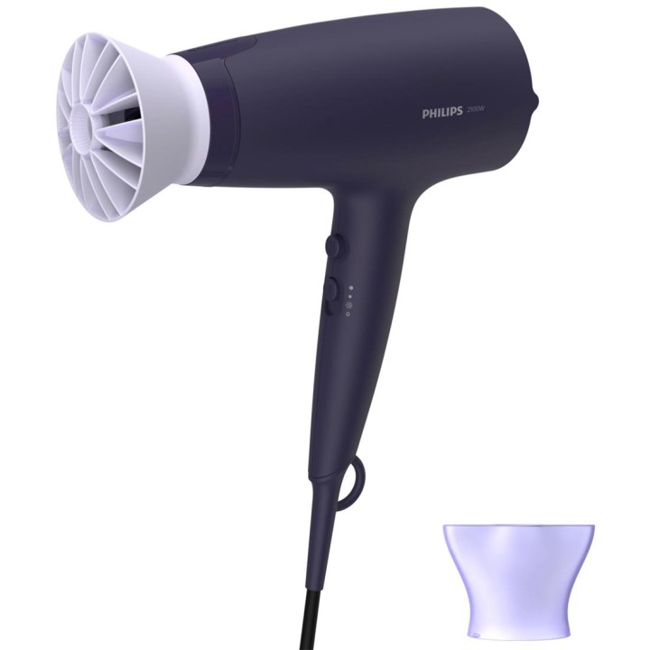 Philips BHD340/10 Secador de Pelo ThermoProtect Azul 2.100W