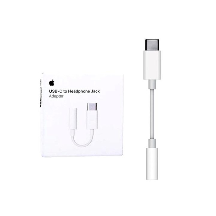 Apple Adaptador USB-C a JACK 3.5MM (MW2Q3ZM/A)