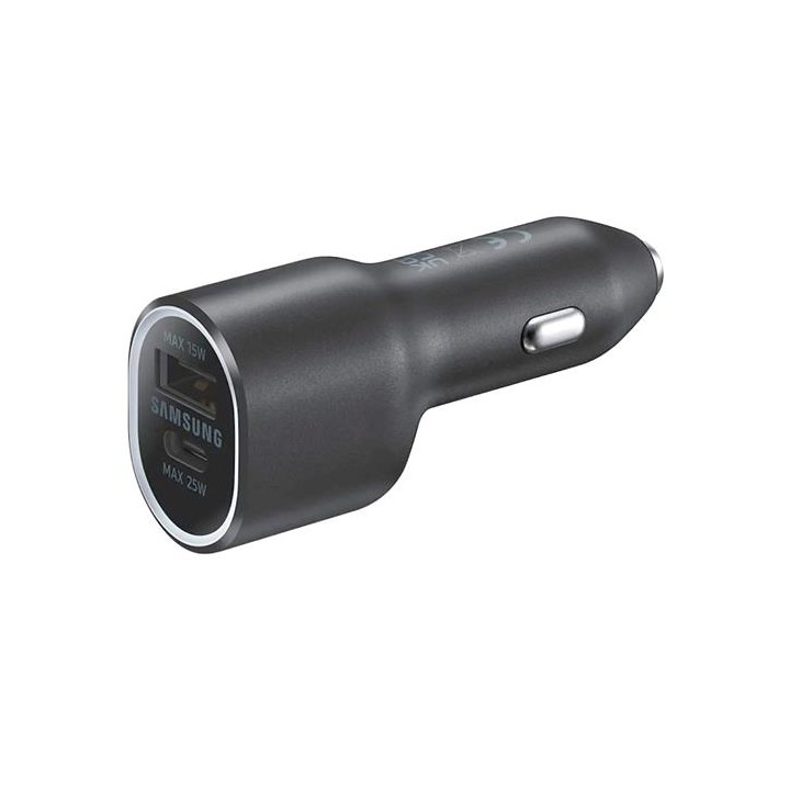 Cargador Coche USB y USB-C 40W Samsung (EP-L4020NBE) Negro