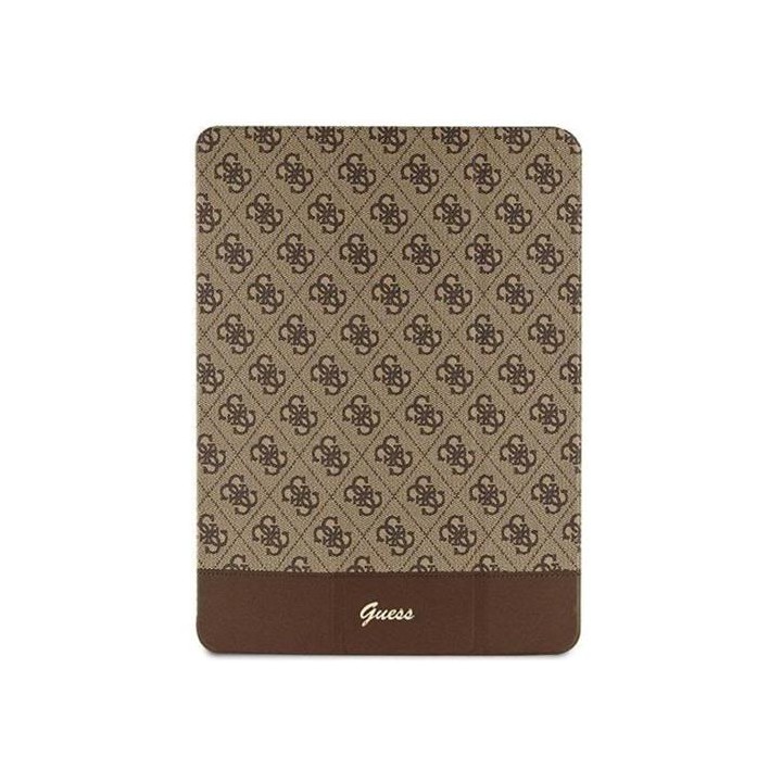 Guess GUFCP12PS4SGW Ipad Pro 12.9" Marrón 4G Stripe Allover