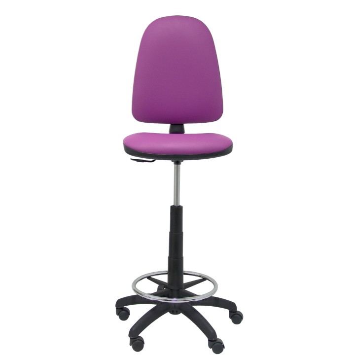 TABURETE AYNA SIMILPIEL MORADO T04CPSPMO