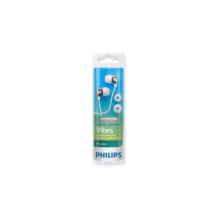 PHILIPS AURICULARES DE BOTON SHE3550 BLANCO