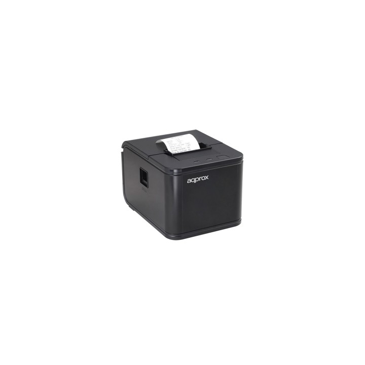 APPROX APPPOS58AU IMPRESORA TERMICA TICKETS USB RJ11 AUTOMATICA 58mm NEGRA