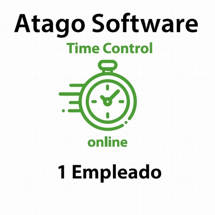 TIME CONTROL DE PRESENCIA ATAGO EN LA NUBE 1 EMPLEADO ( ANUAL )