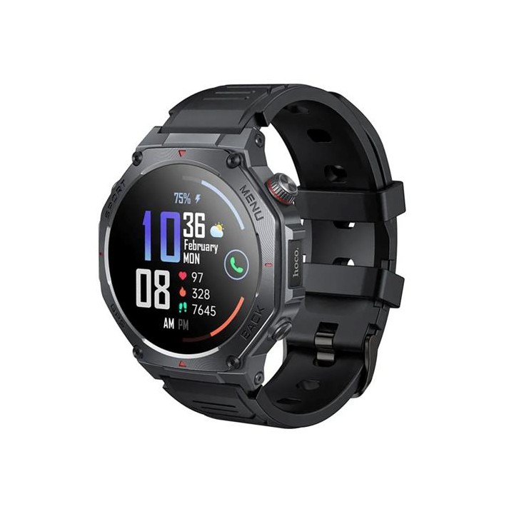 Hoco Y37 Smartwatch con GPS, Pantalla Amoled y Llamadas Bluetooth