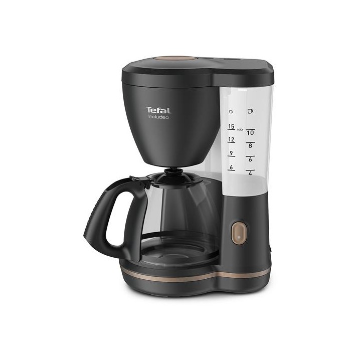 Tefal CM533811 Includeo Cafetera de Filtro 1.000W 15 Tazas