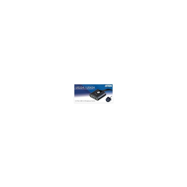 CABLE CONMUTADOR ATEN USB NEGRO US224-AT