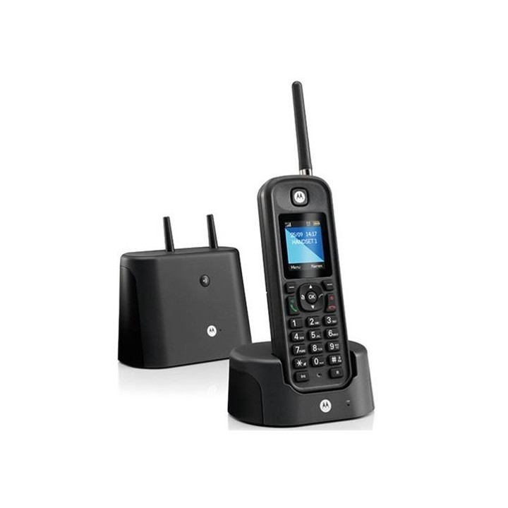 Motorola O201 Dect Largo Alcance (1 Kilómetro) Negro