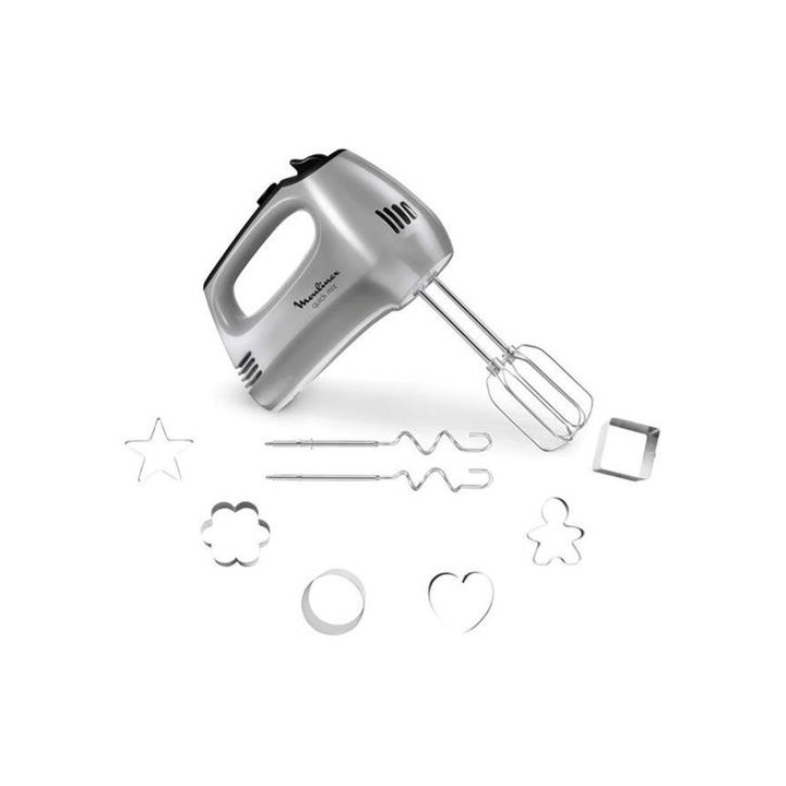 MOULINEX HM313E10 AMASADORA QUICK MIX 300W PLATA