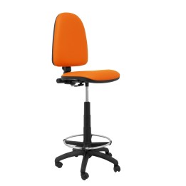 TABURETE AYNA SIMILPIEL NARANJA T04CPSPNA