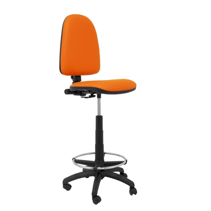 TABURETE AYNA SIMILPIEL NARANJA T04CPSPNA
