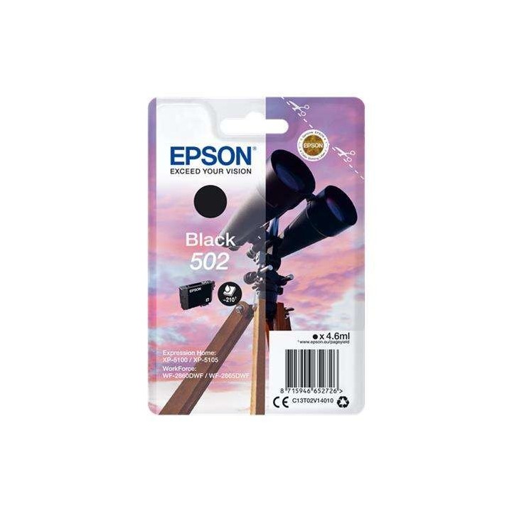 TINTA EPSON C13T02V14010 T02V1 BLACK 502