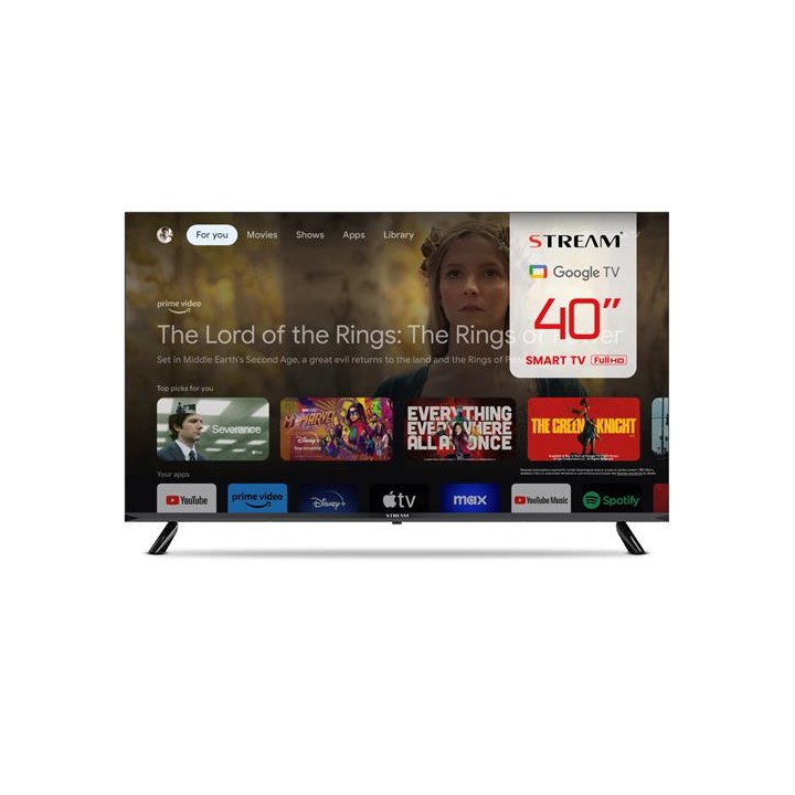 Televisor 40" STREAM SYSTEM Google Tv Full HD (S40GTF2)