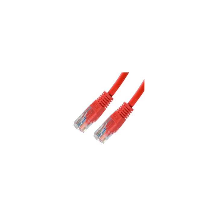 LATIGUILLO RJ45 UTP CAT-6E 3MT NANOCABLE ROJO 10.20.0403-R