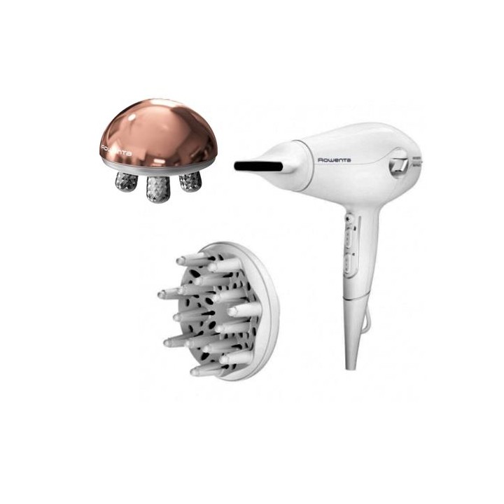 Rowenta CV6602ES Secador 2.400w + Masajeador Facial
