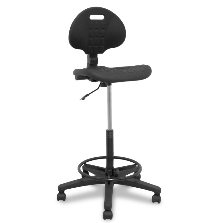 TABURETE PATERNA POLIURETANO NEGRO T31