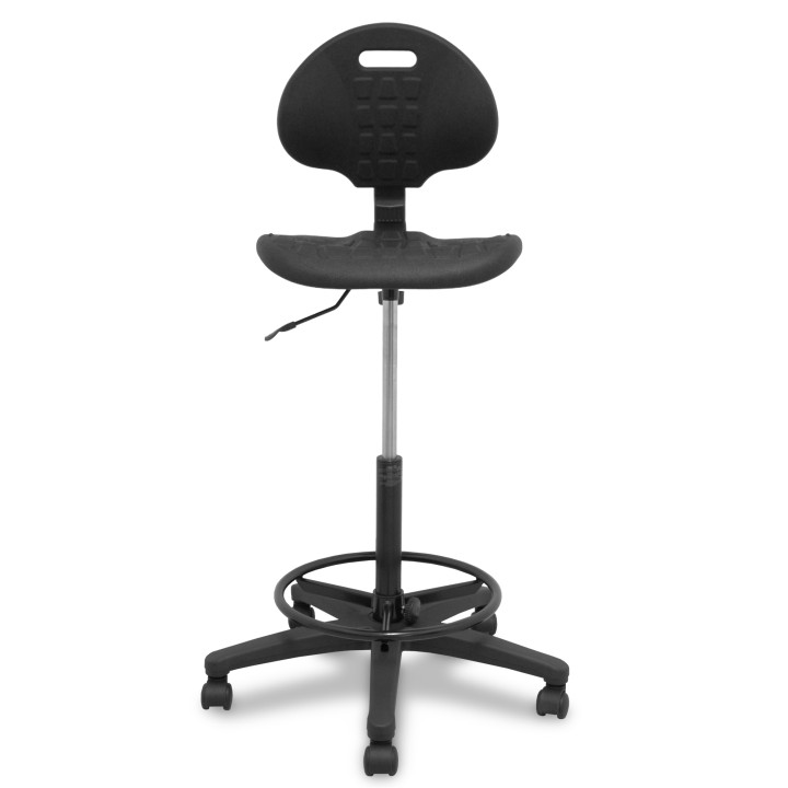 TABURETE PATERNA POLIURETANO NEGRO T31