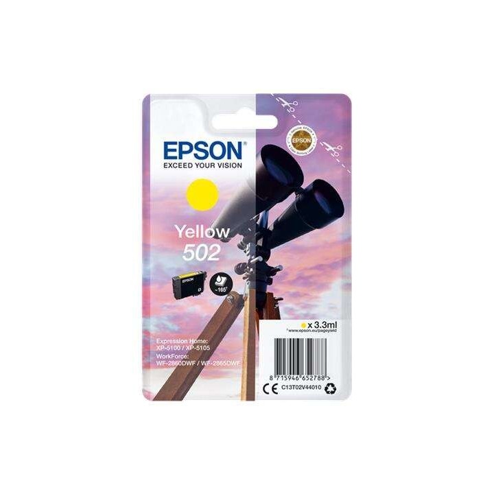 TINTA EPSON C13T02V44010 T02V4 YELLOW 502