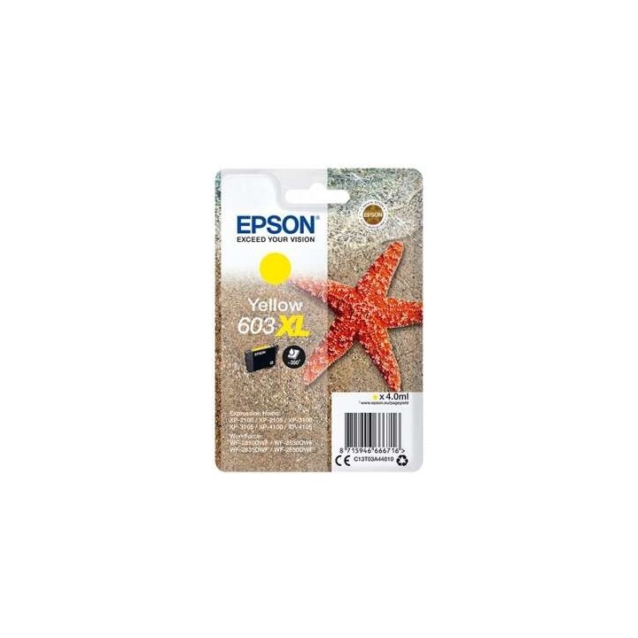 TINTA EPSON C13T03A44010 YELLOW T03A4 Nº603XL