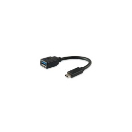 CABLE USB C M A USB A H EQUIP NEGRO 133455