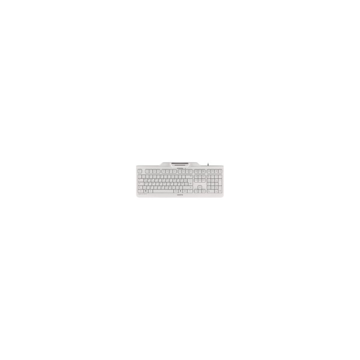 TECLADO CHERRY LECTOR CHIP USB BLANCO JK-A0100ES-0